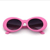 Superhot Eyewear - Retro Vintage Oval Round Sunglasses