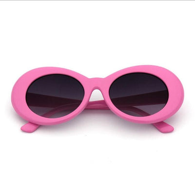 Superhot Eyewear - Retro Vintage Oval Round Sunglasses