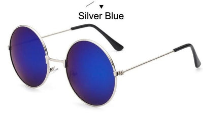 Fashion Round Metal Frame Sunglasses Men Women Retro