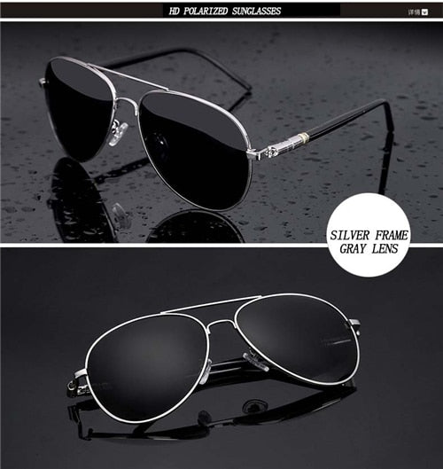 Alloy Frame Quality Spring Leg Sunglasses