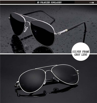 Alloy Frame Quality Spring Leg Sunglasses