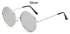 Fashion Round Metal Frame Sunglasses Men Women Retro