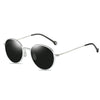 Mens Polarized Sunglasses Aluminum Magnesium Oval Retro