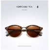 New Polarized Round Sunglasses Mens Womens Brand Designer
