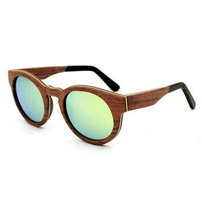 Retro Wood Sunglasses Mens Polarized Sunglasses