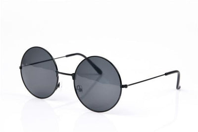 Round Metal Frame Men Women Sunglasses