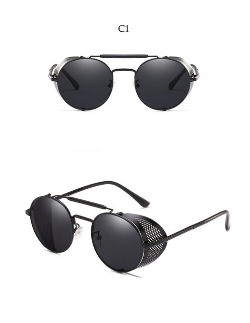Round Steampunk Sunglasses