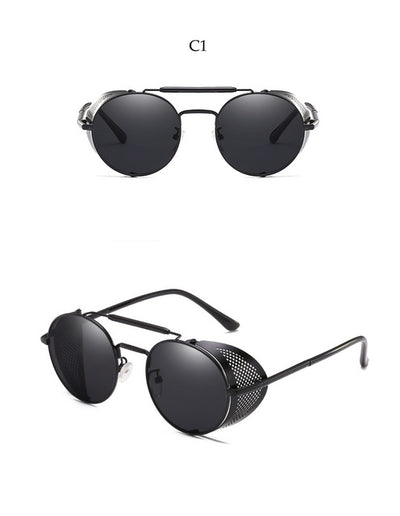 Round Steampunk Sunglasses
