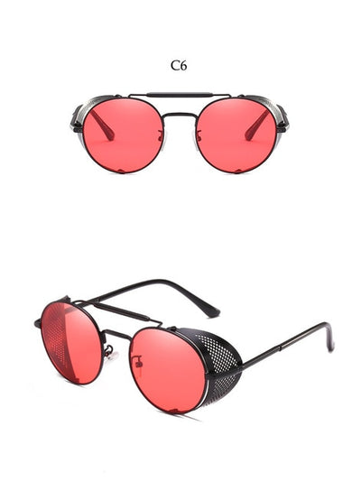 Round Steampunk Sunglasses