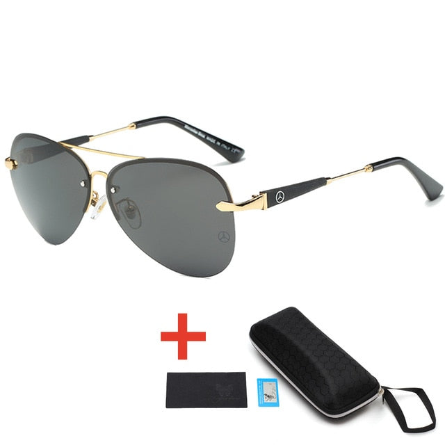 Aluminum Magnesium Men Sunglasses
