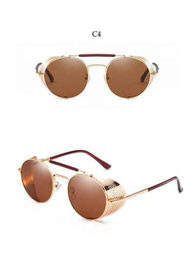 Round Steampunk Sunglasses