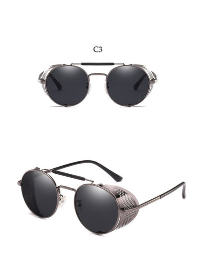 Round Steampunk Sunglasses