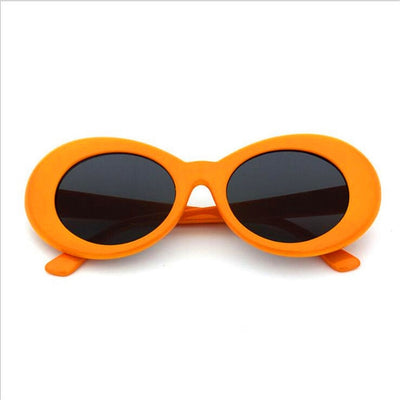 Superhot Eyewear - Retro Vintage Oval Round Sunglasses